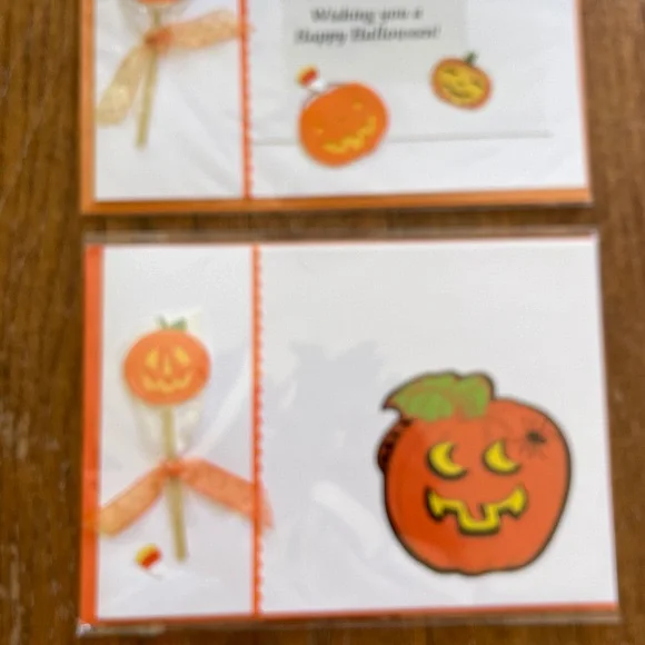 PRICE DROP!! Lot of 25 Halloween Cards and Rubber Stamps! - Picture 4 of 16